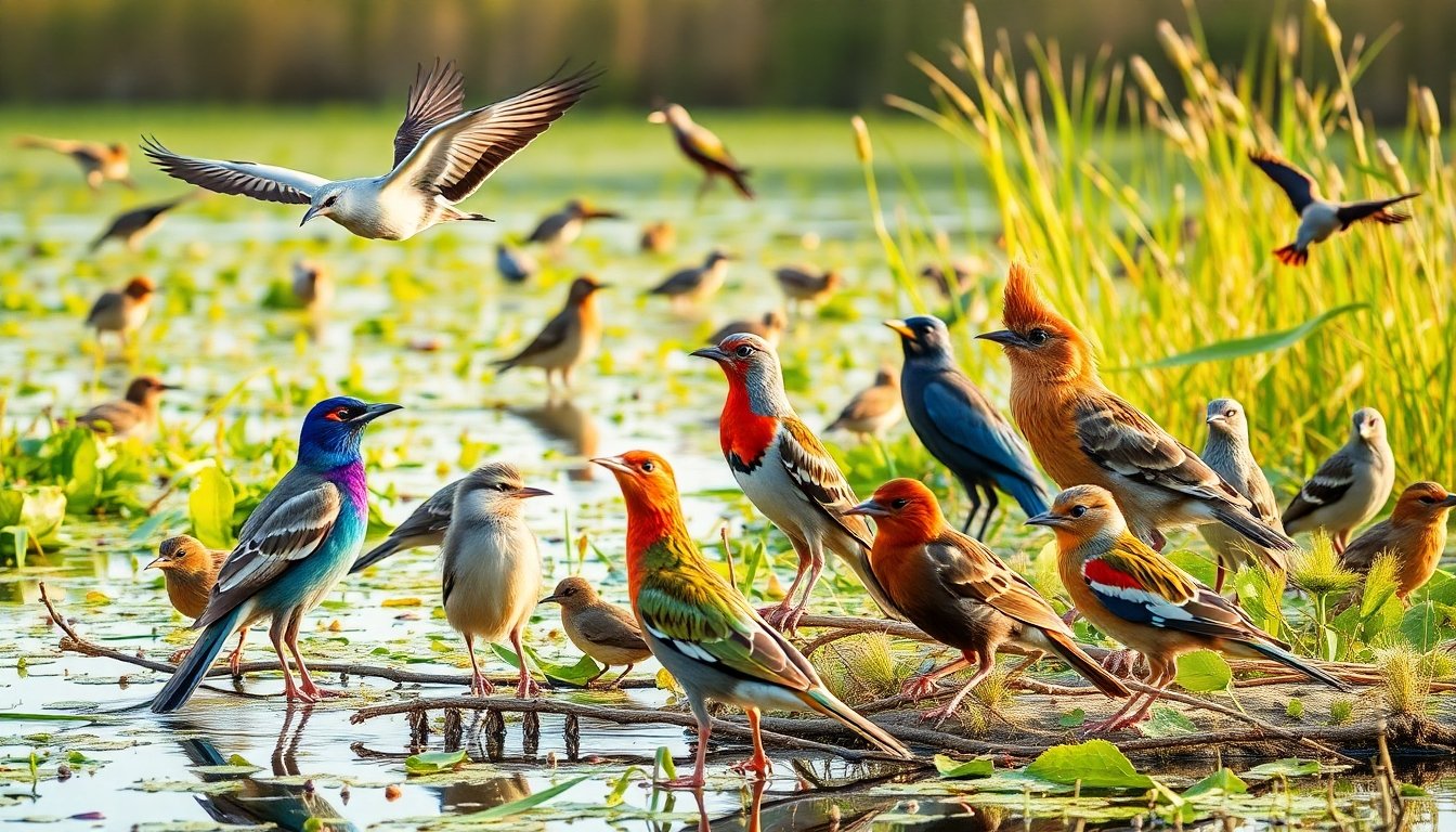 especies de aves en Irán