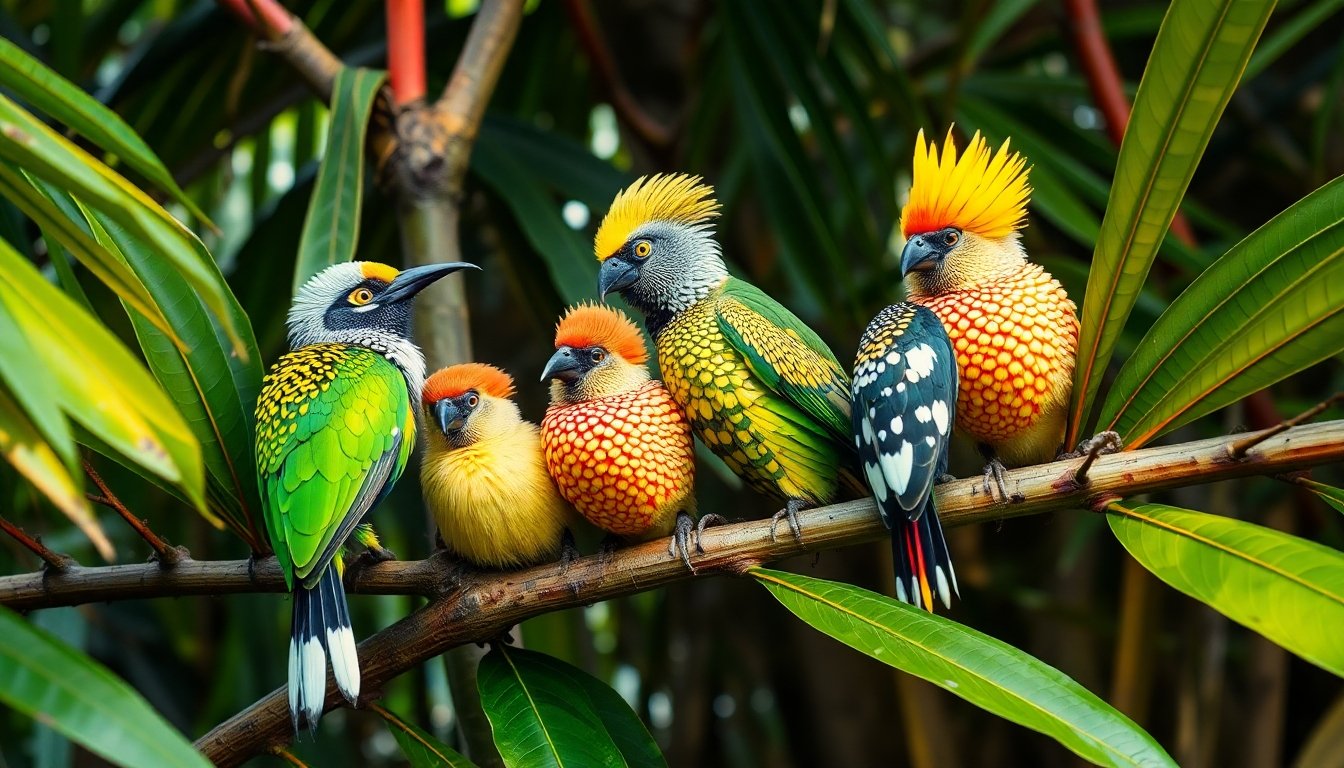 Especies de tucanes en Panamá