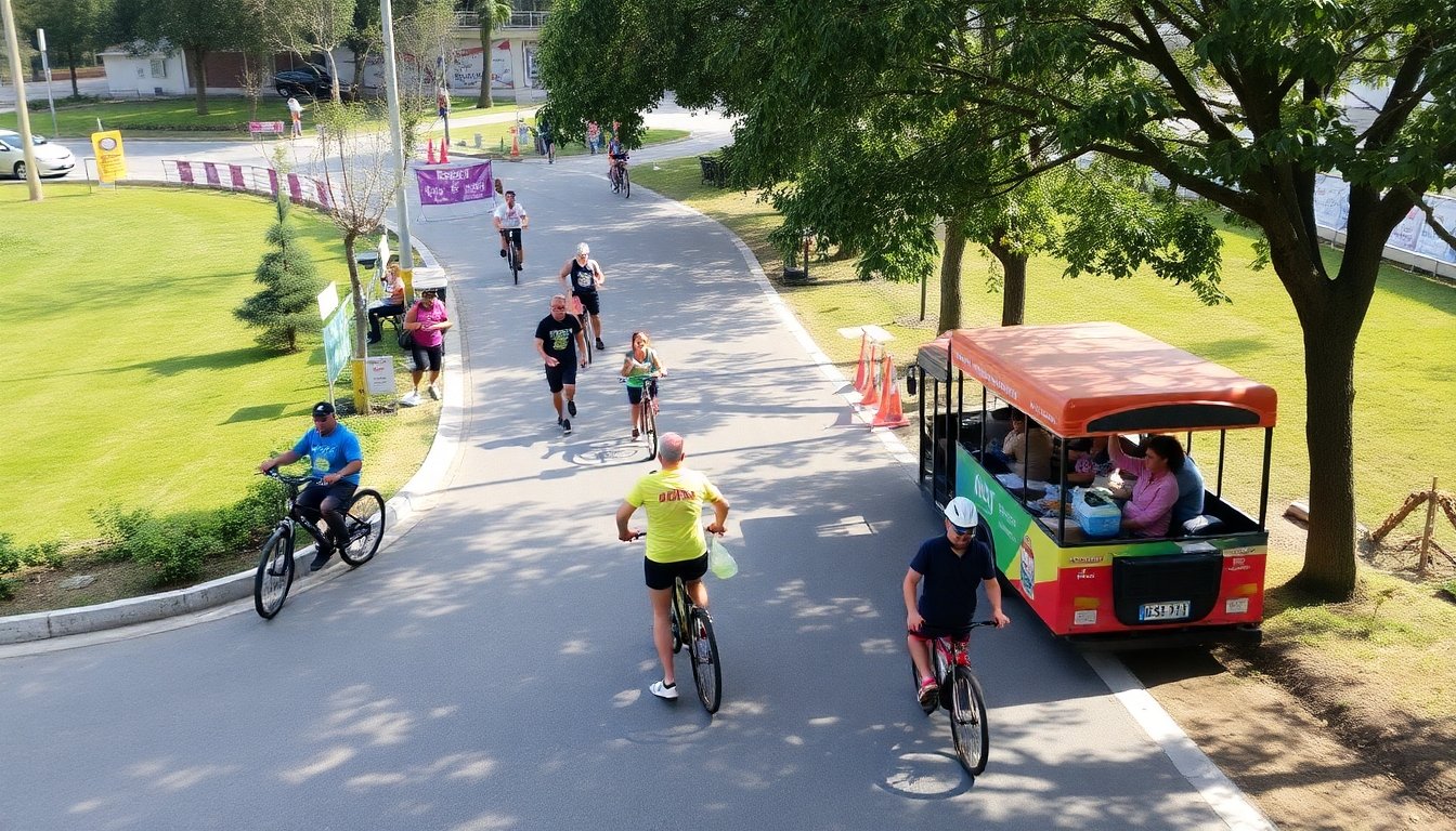 Evento deportivo sostenible