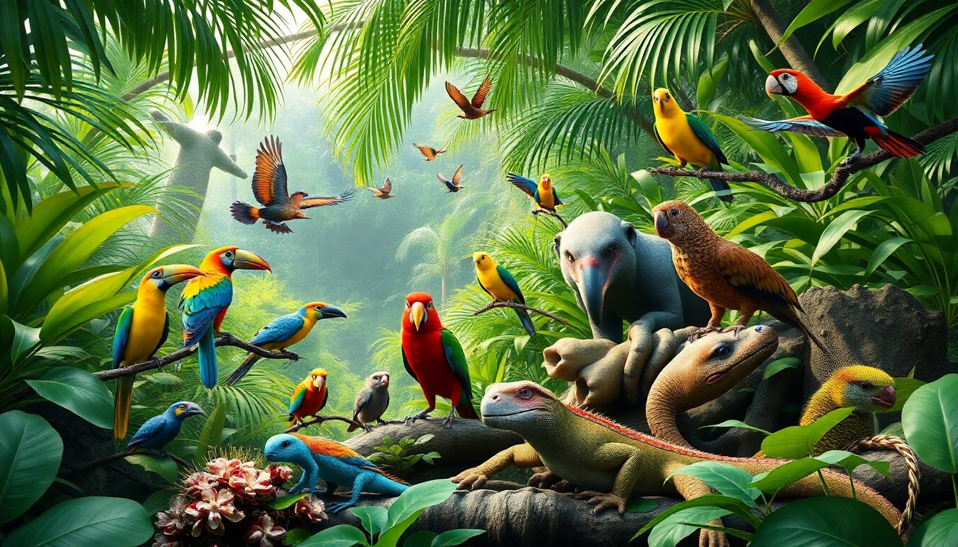 Fauna selva tropical