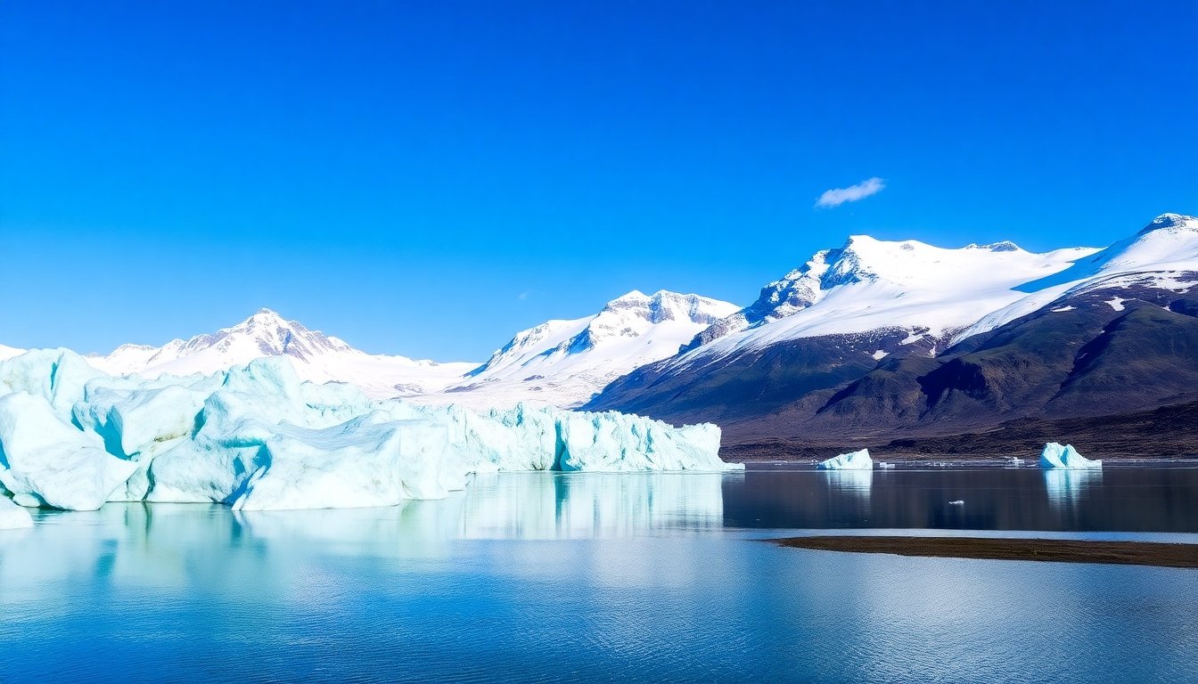 Glaciares en la Patagonia argentina
