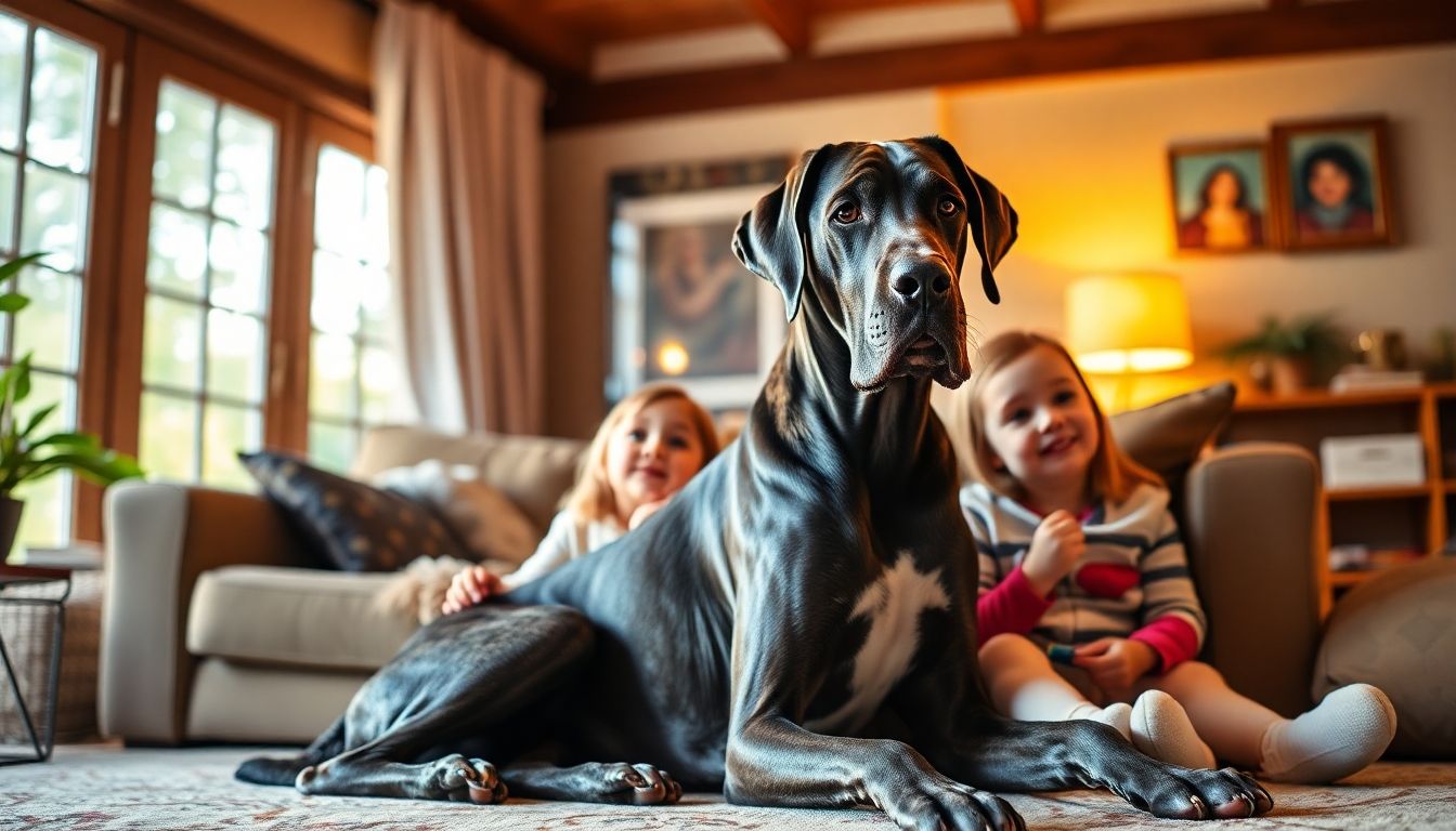 Gran Danes y su familia