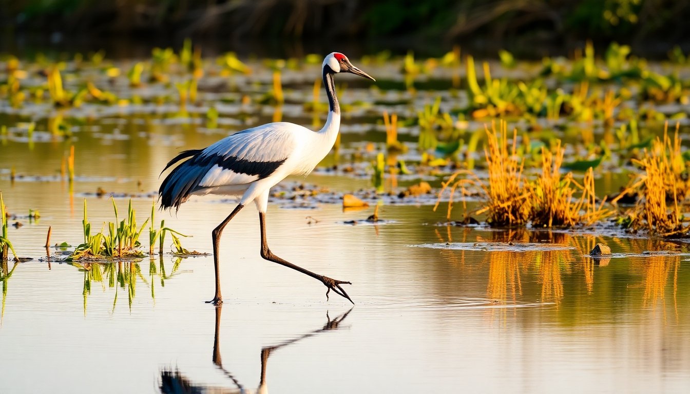 Grulla de cuello negro en Bután