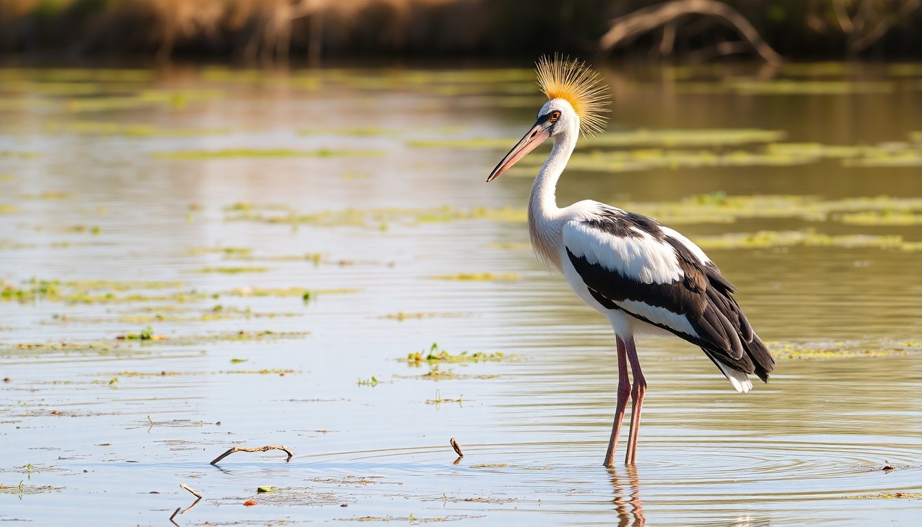 ibis sagrado en Irak