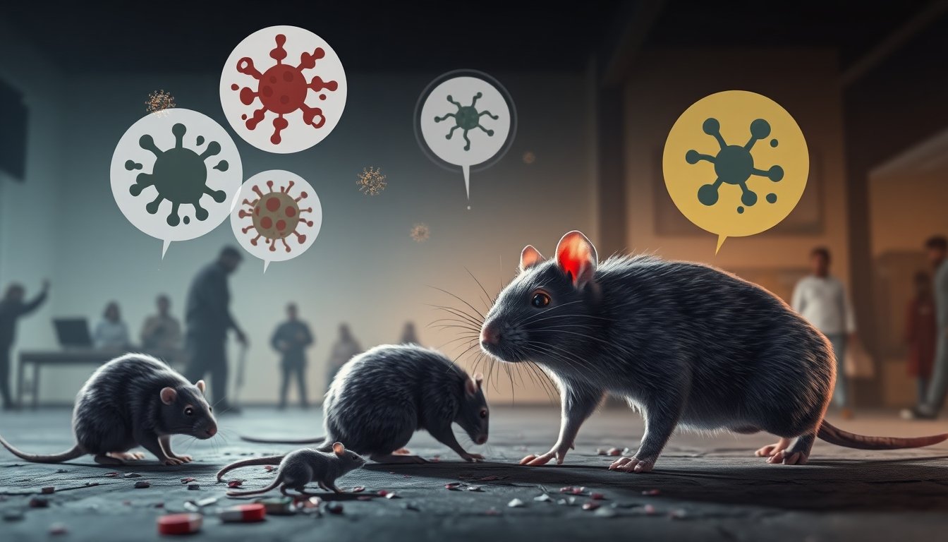 Impacto de las ratas en la salud pública