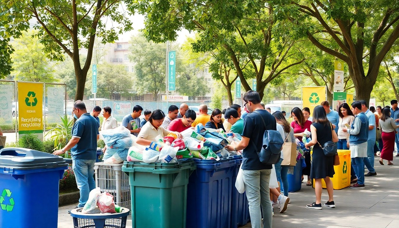 Iniciativas de reciclaje en comunidad en Emiratos