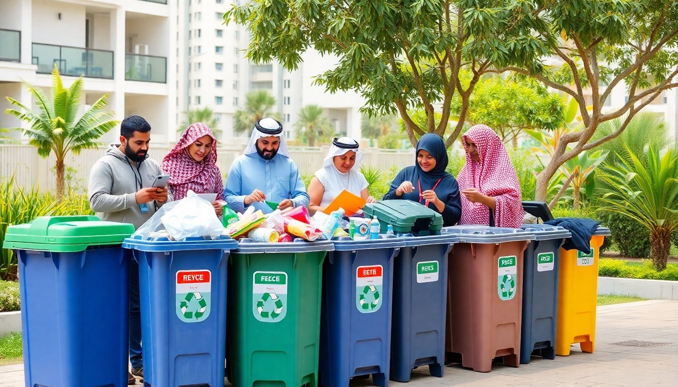Iniciativas de reciclaje en Riyadh