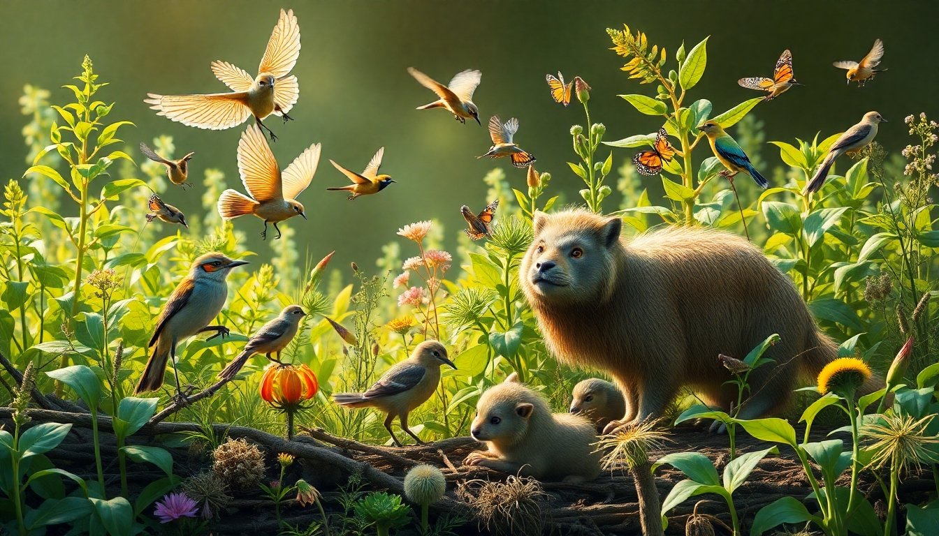 Interacciones en la biodiversidad funcional