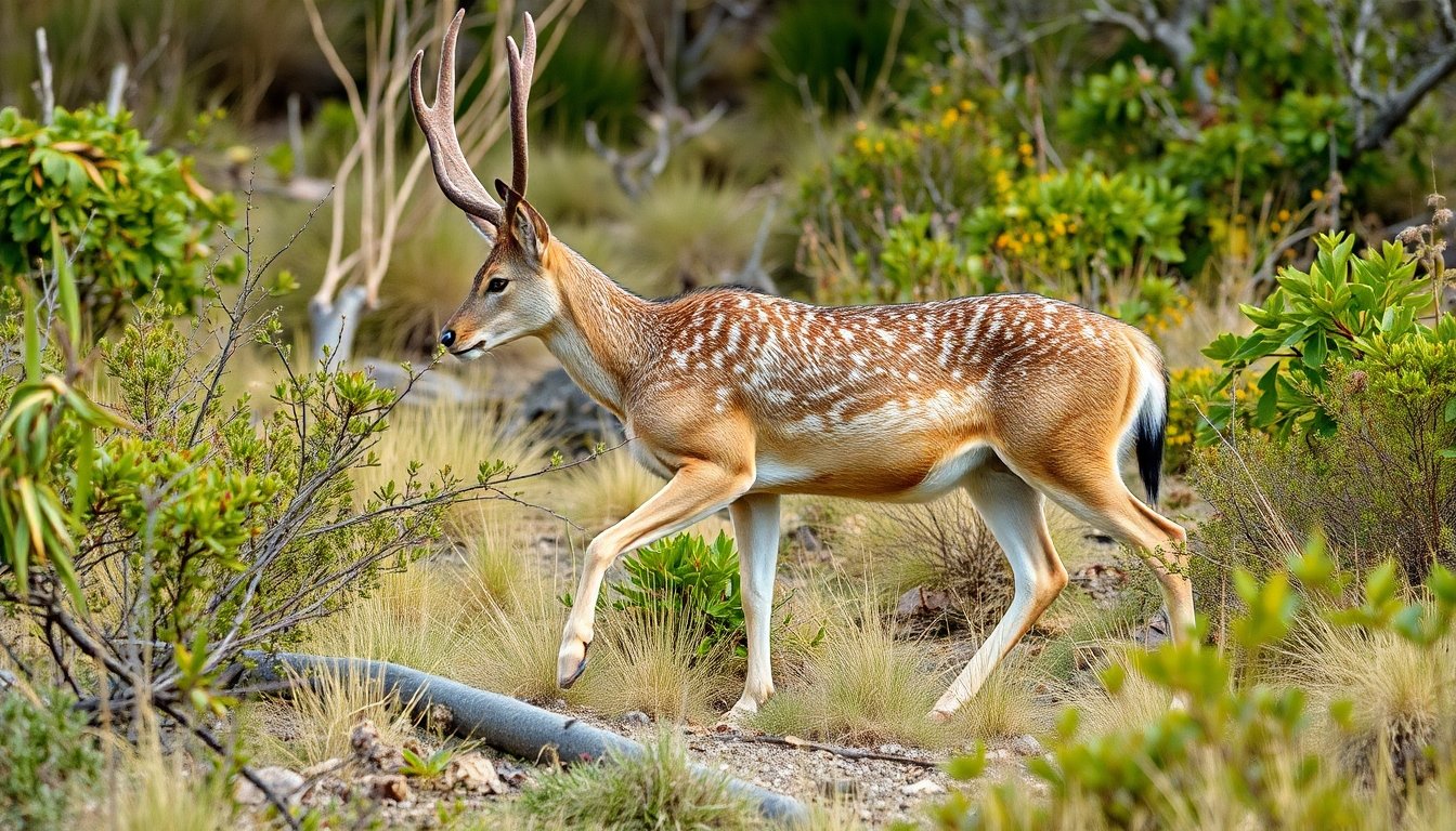 Lince ibérico en la naturaleza