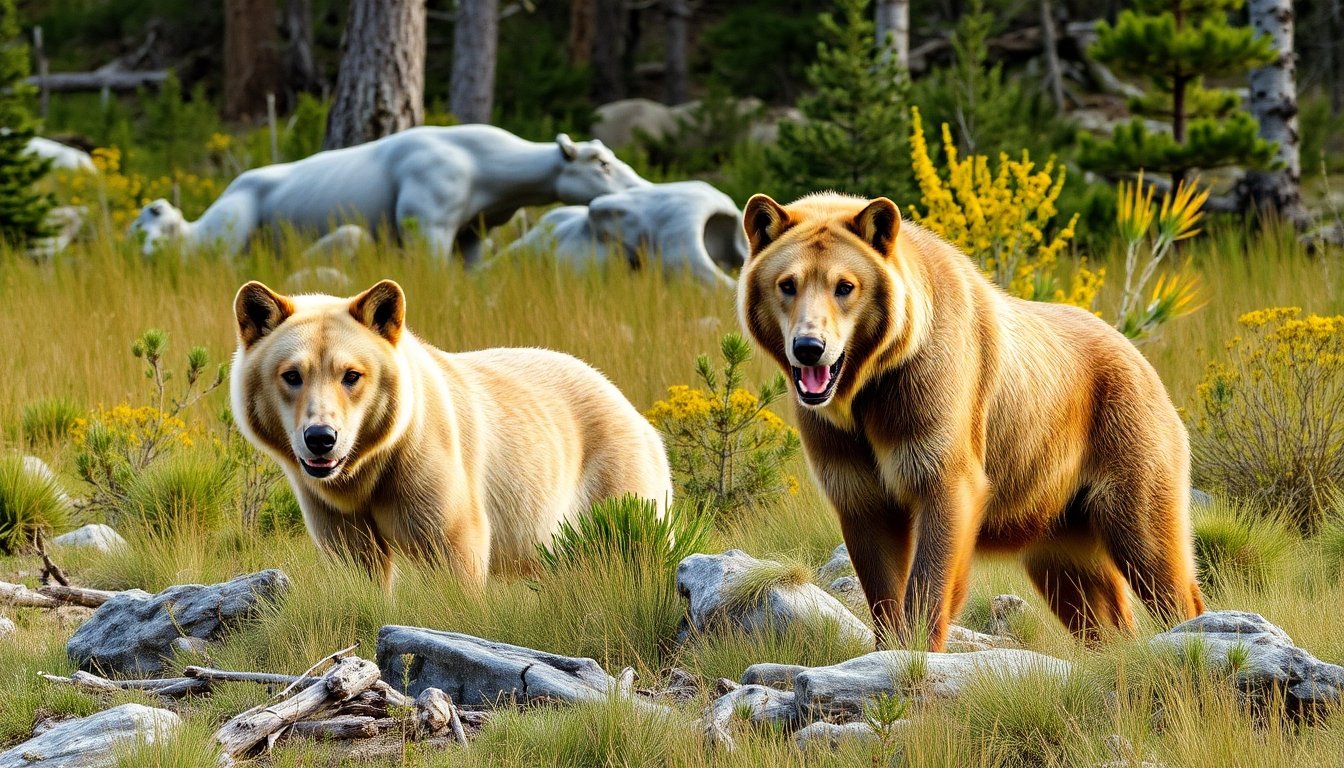 Lobos en Yellowstone