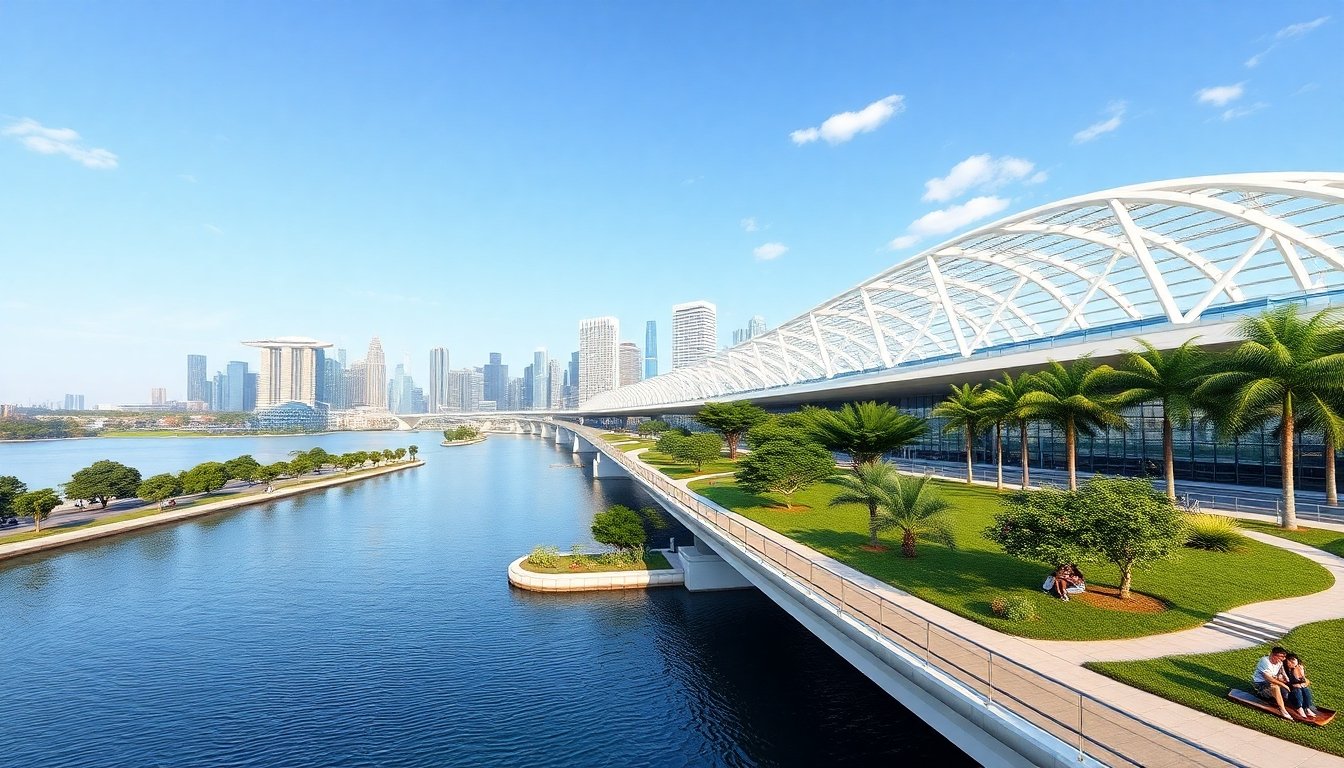 Marina Barrage Singapur