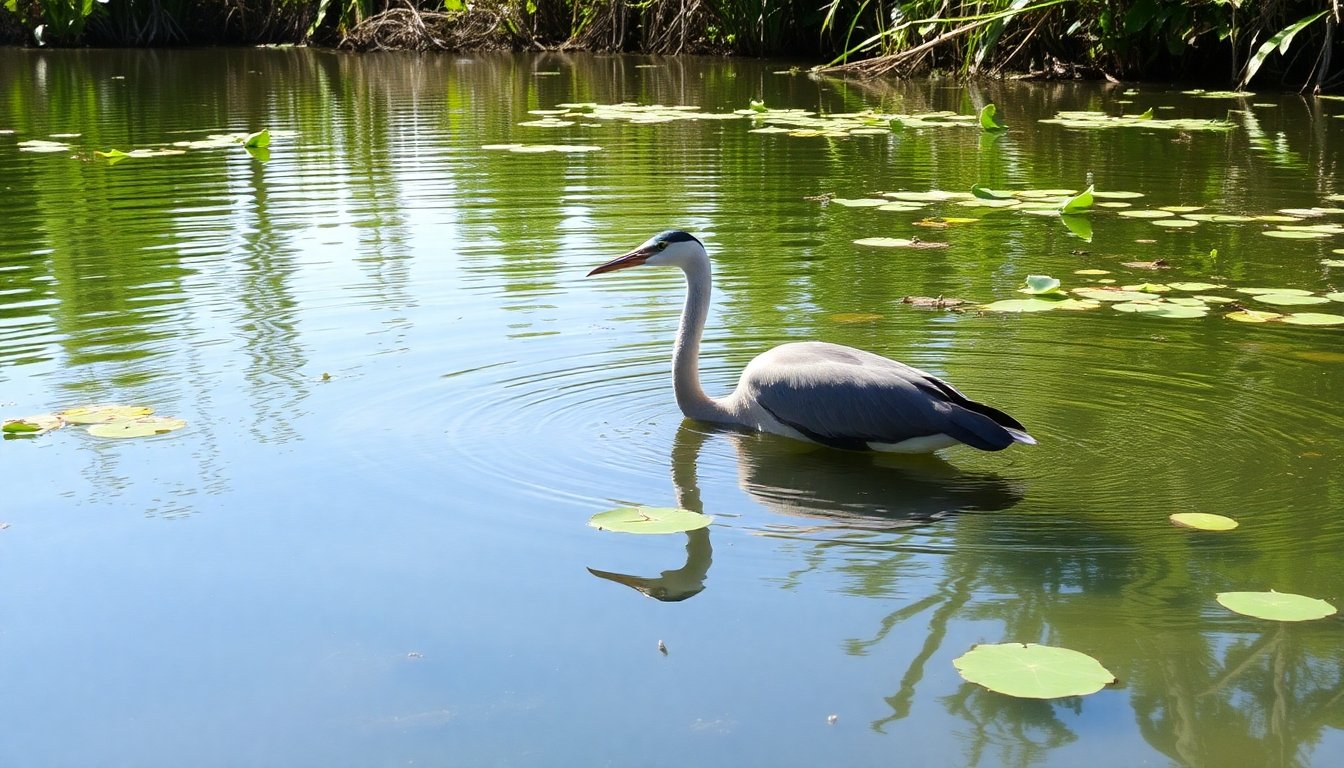 Martín pescador en Sungei Buloh