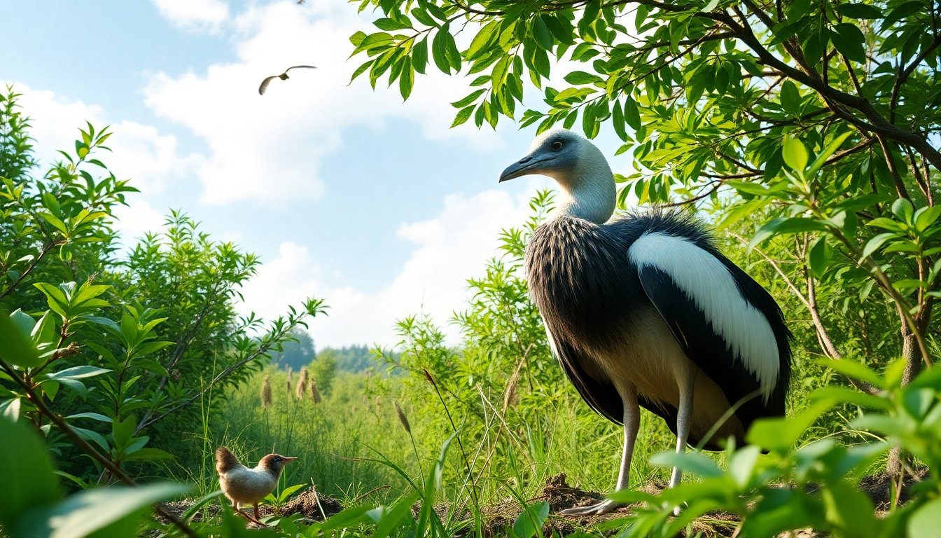 Mofeta en una reserva natural