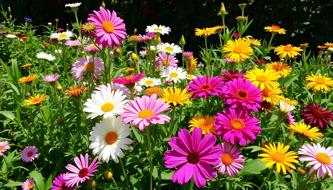 Otros florales en diversas etapas de floración