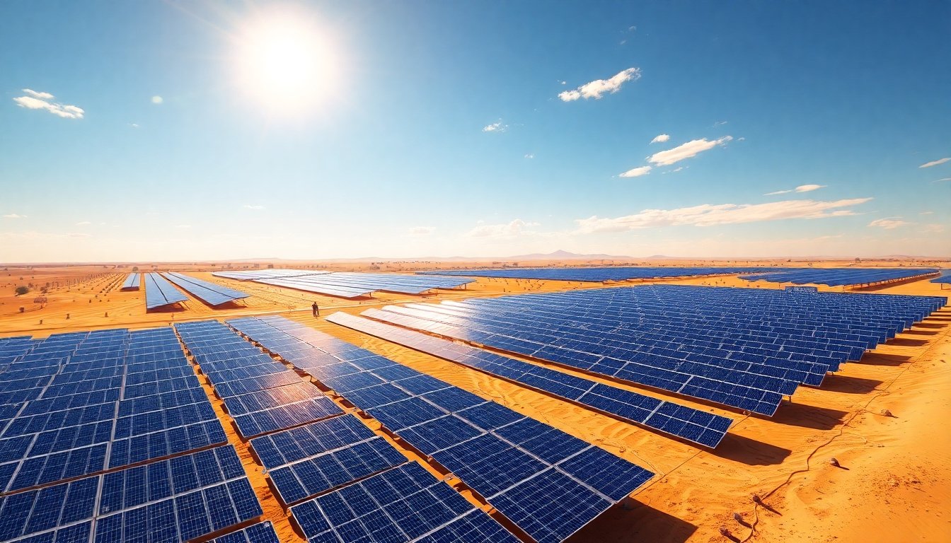 Parque solar Noor en Marruecos