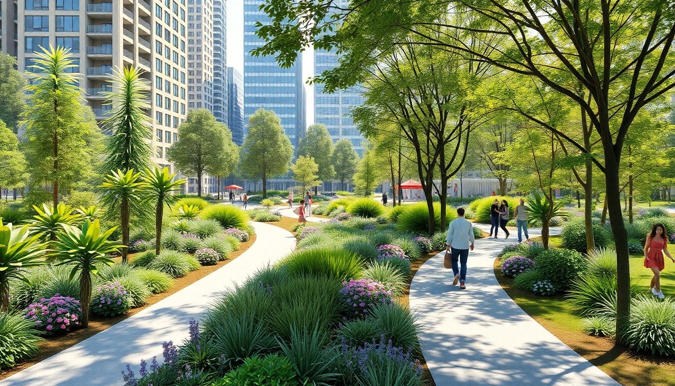 Parques urbanos y corredores ecológicos