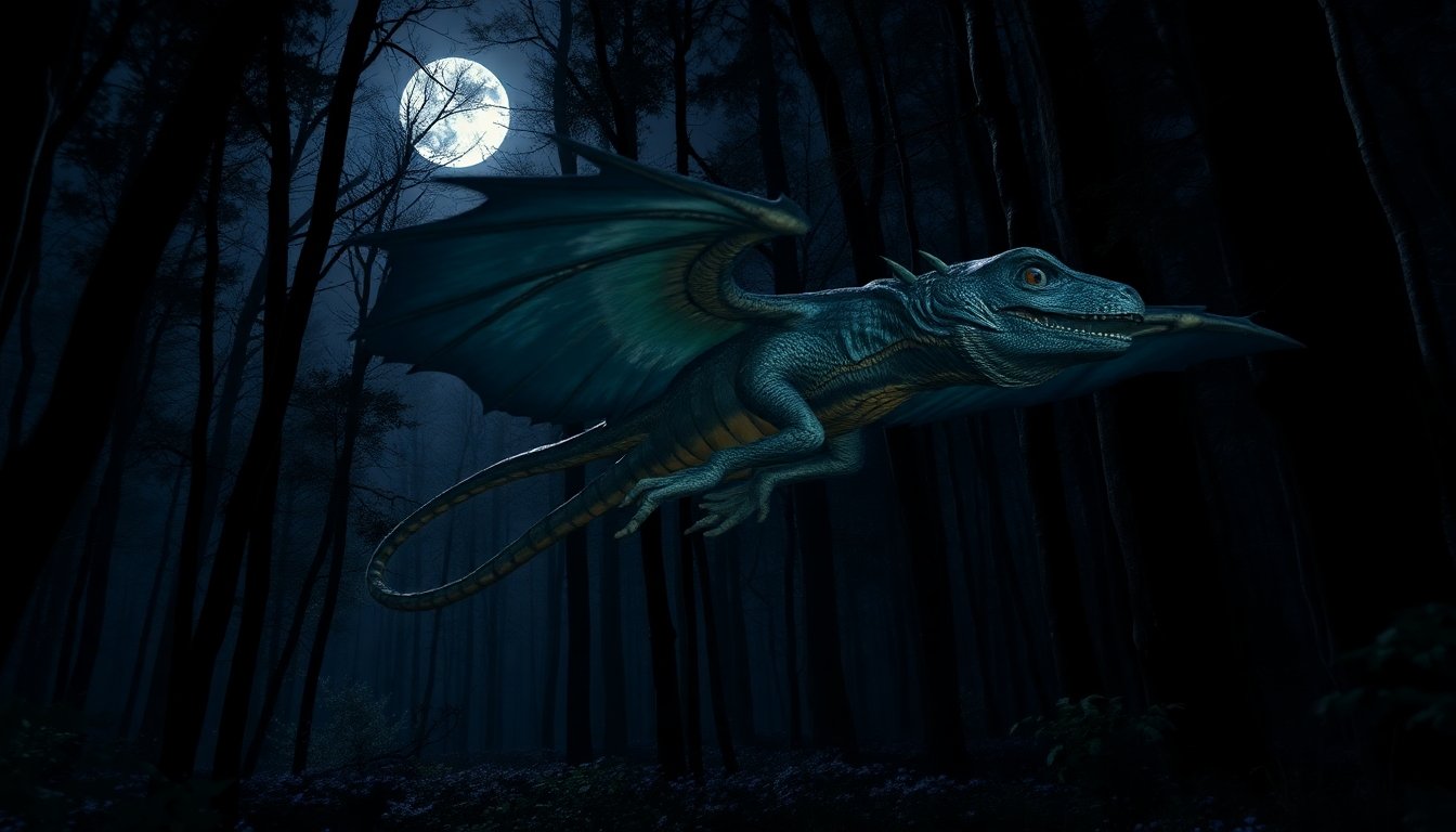 Petauro del azúcar en actividad nocturna