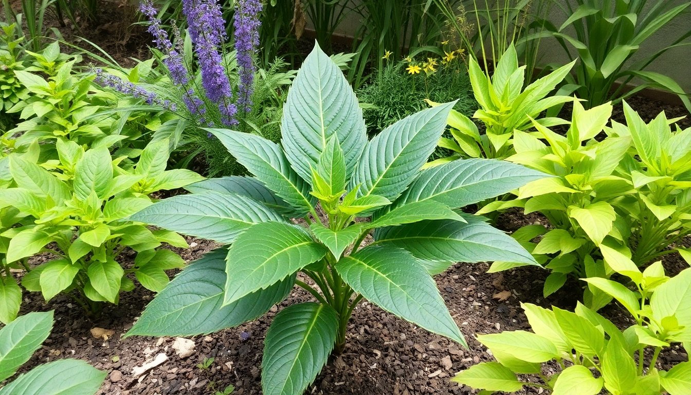 Planta cola de zorro contribuyendo al medio ambiente