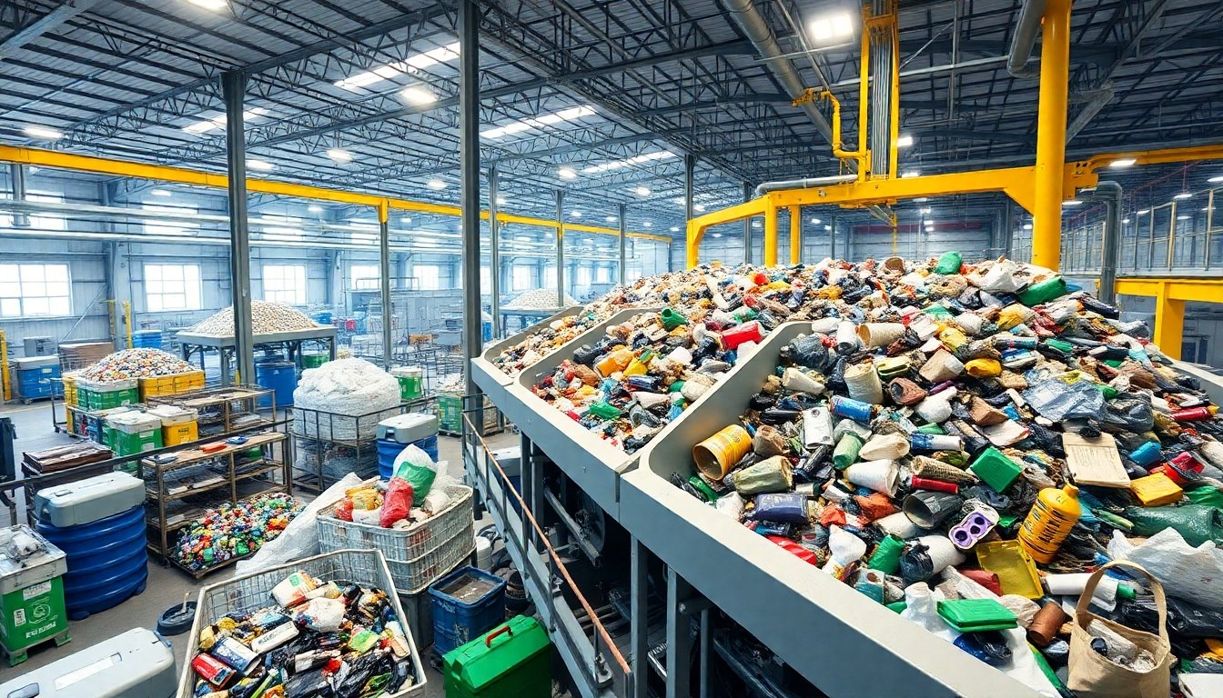 Planta de reciclaje en China