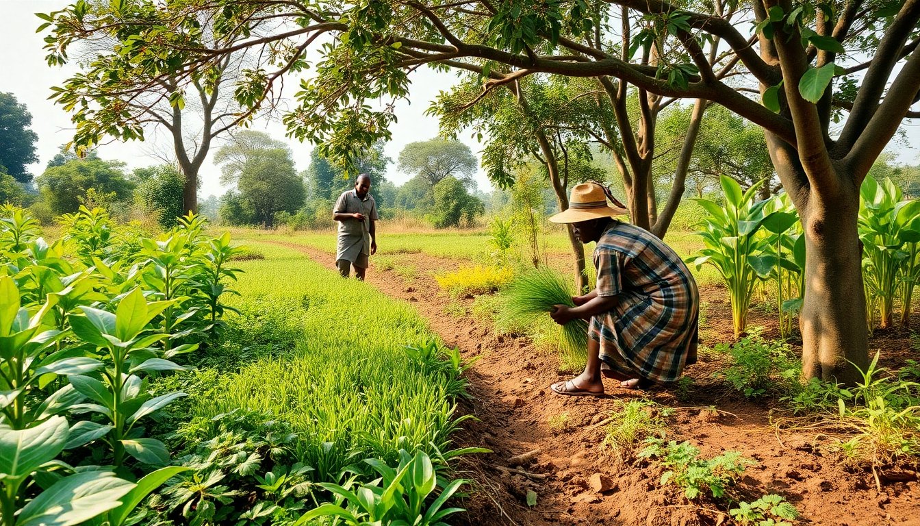 Prácticas agrícolas sostenibles en Zimbabue