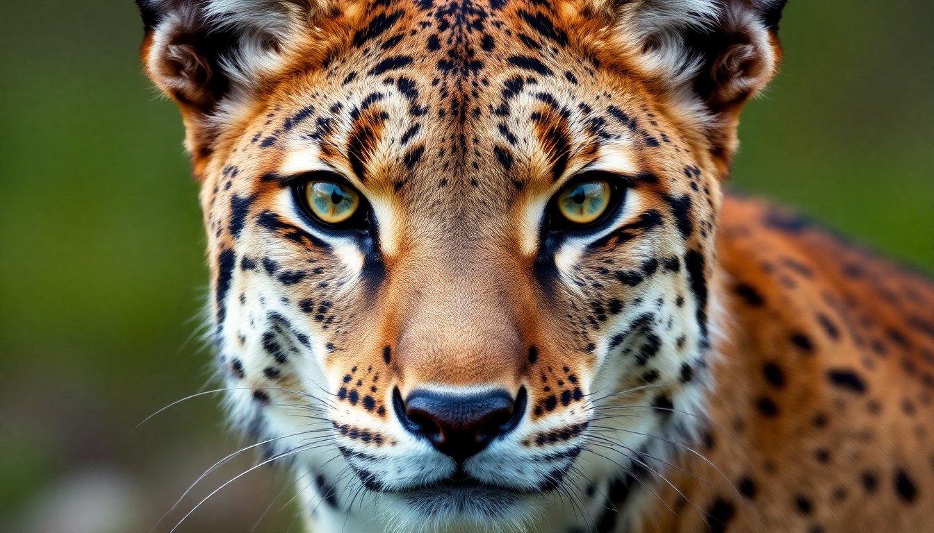 Primer plano del lince ibérico