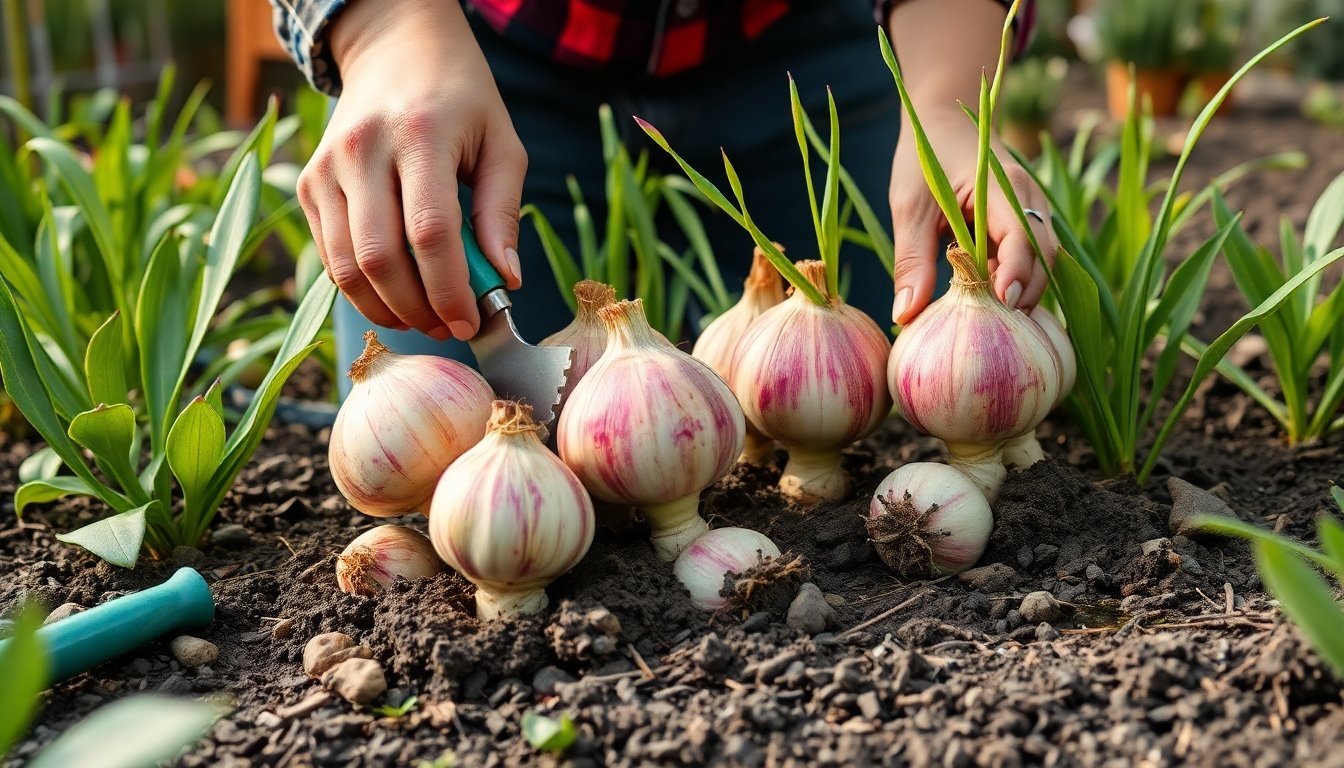 Proceso de siembra de astromelias