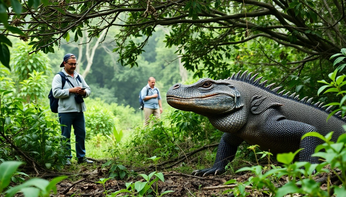 Programa de conservación del dragón de Komodo