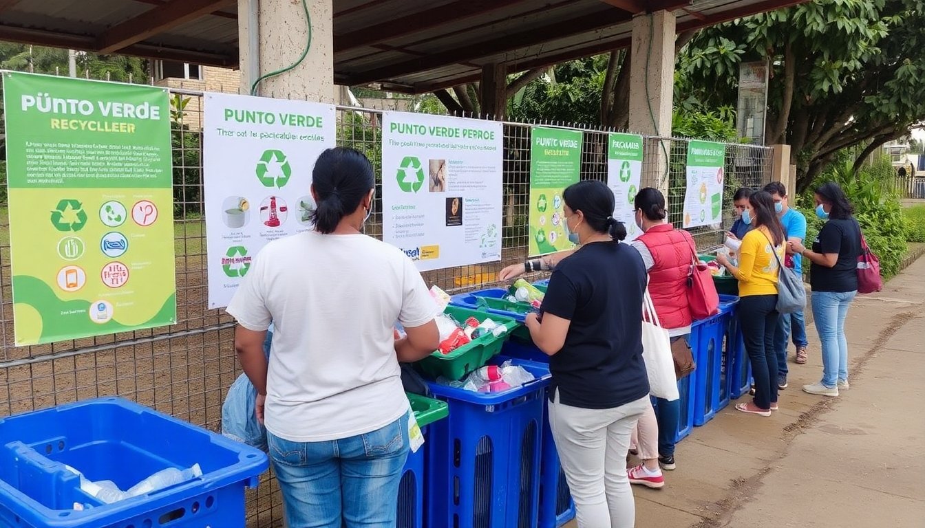 Programa Punto Verde en acción