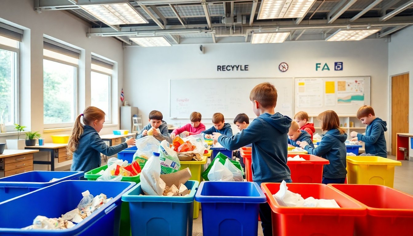 Programas educativos de reciclaje en Rusia