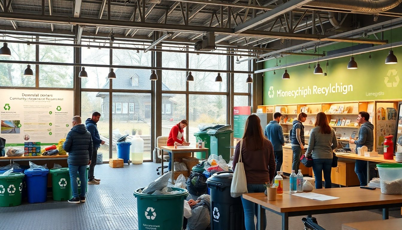 programas municipales de reciclaje en Dinamarca