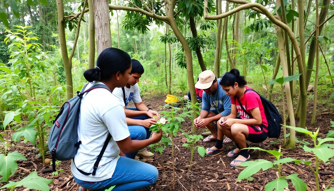 Proyecto de conservación de aves en Guyana