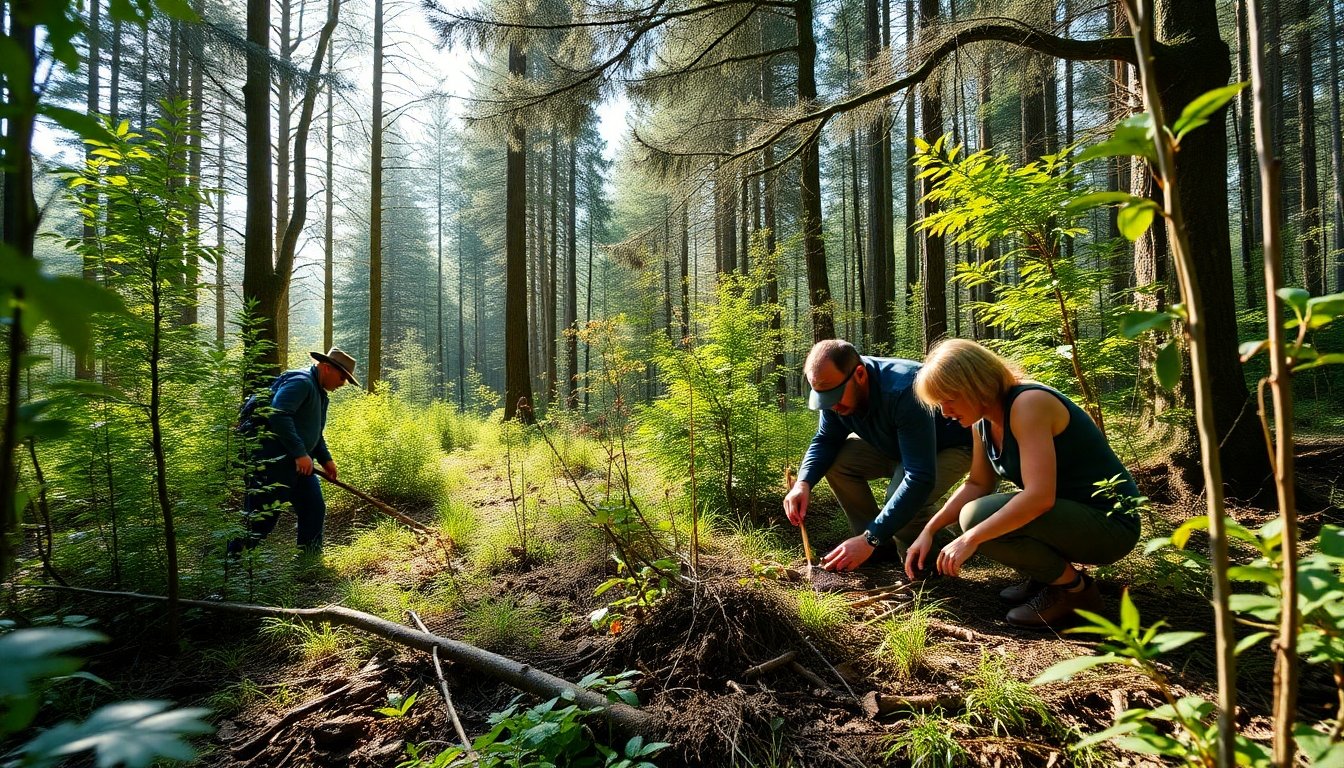 Proyecto de restauración ecológica en Nueva Zelanda