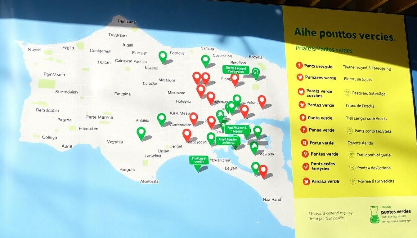 Puntos verdes en Panamá