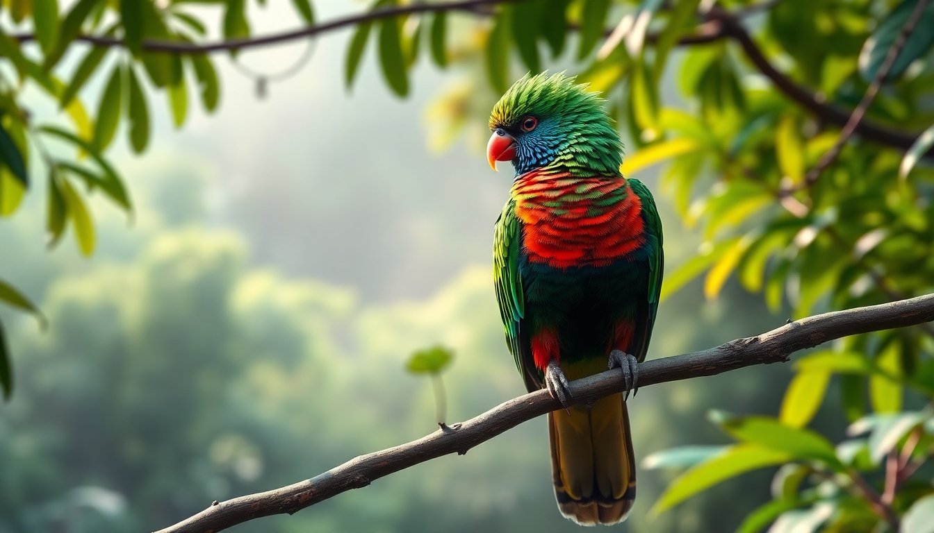 quetzal en el Bosque Nuboso Monteverde