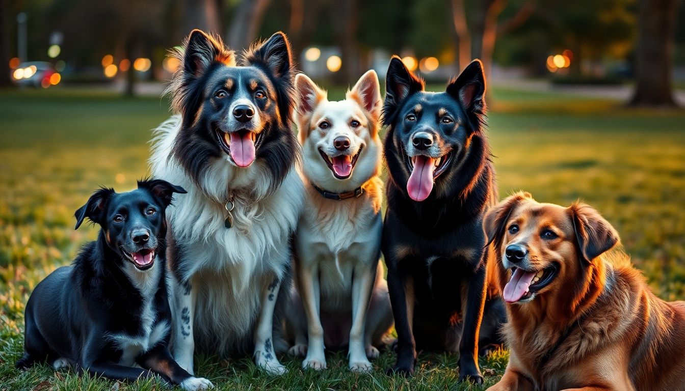 rasgos característicos de razas de perros medianos