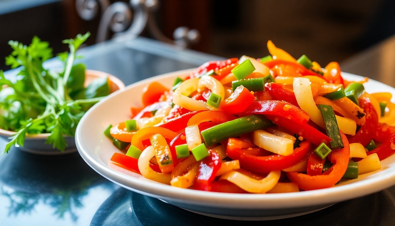 Receta saludable de salteado de verduras