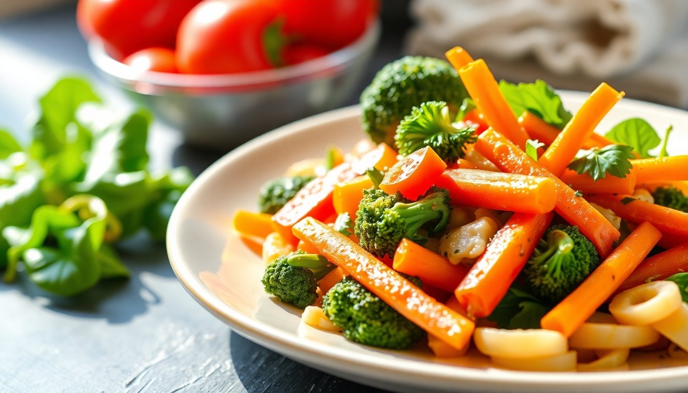 Recetas con verduras para bajar de peso