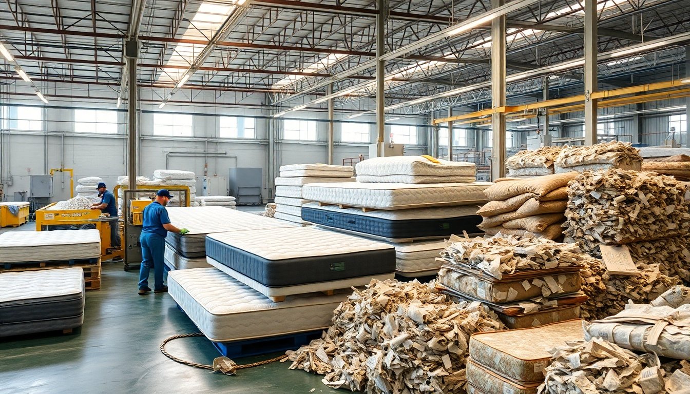 Reciclaje de colchones