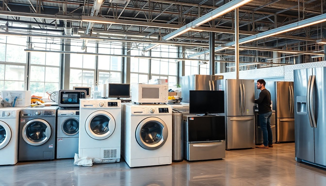 Reciclaje de electrodomésticos