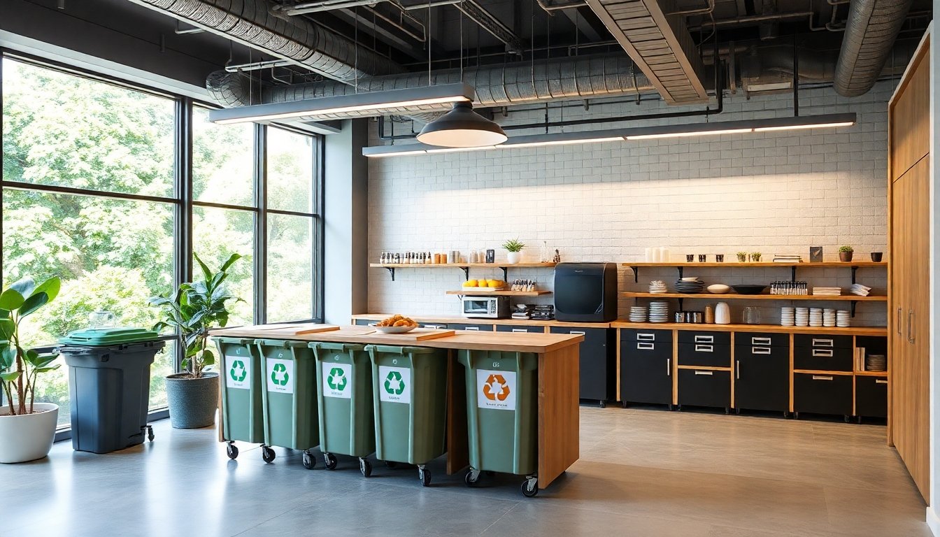 Reciclaje empresarial en acción