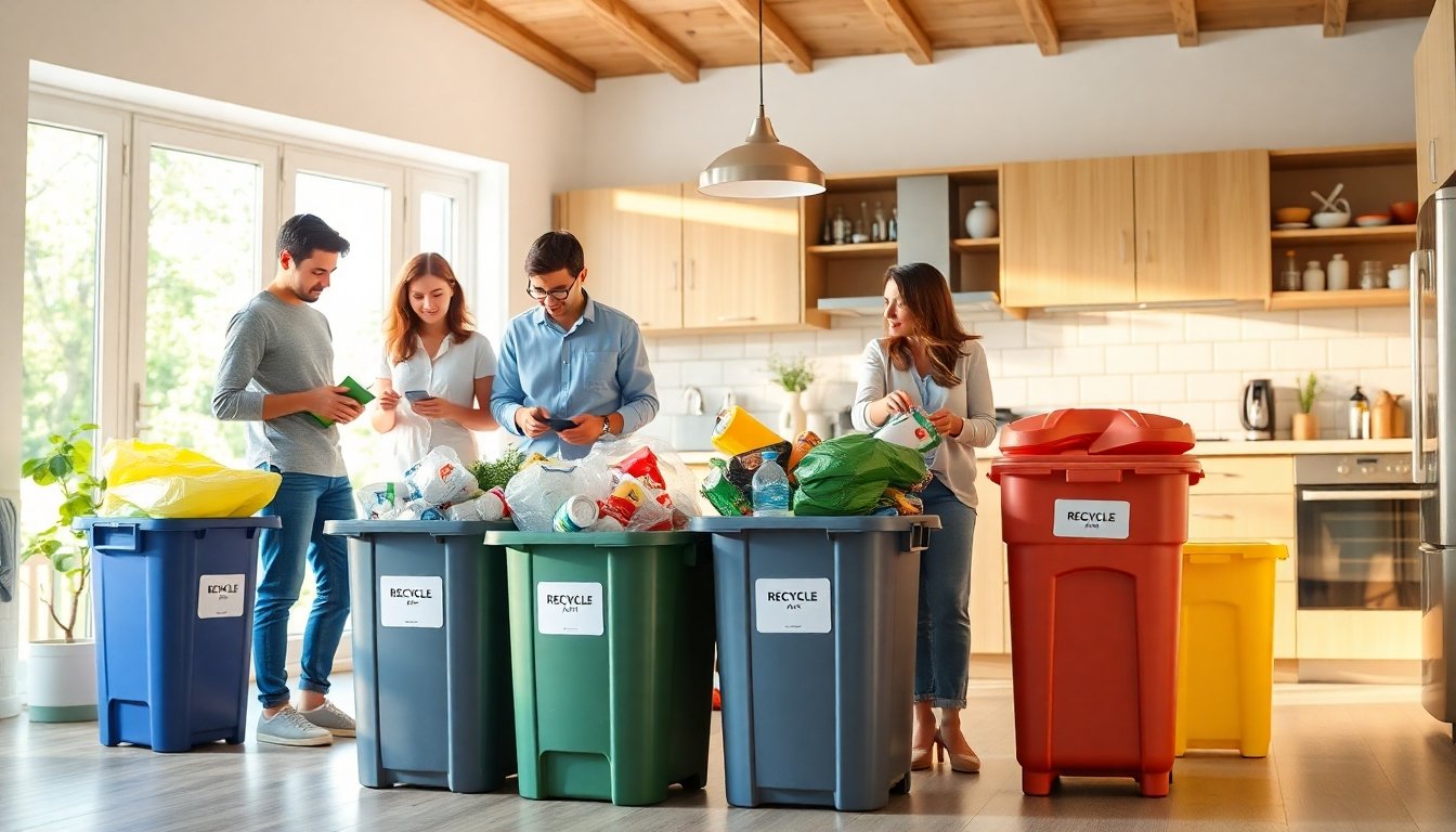 Reciclaje en el hogar