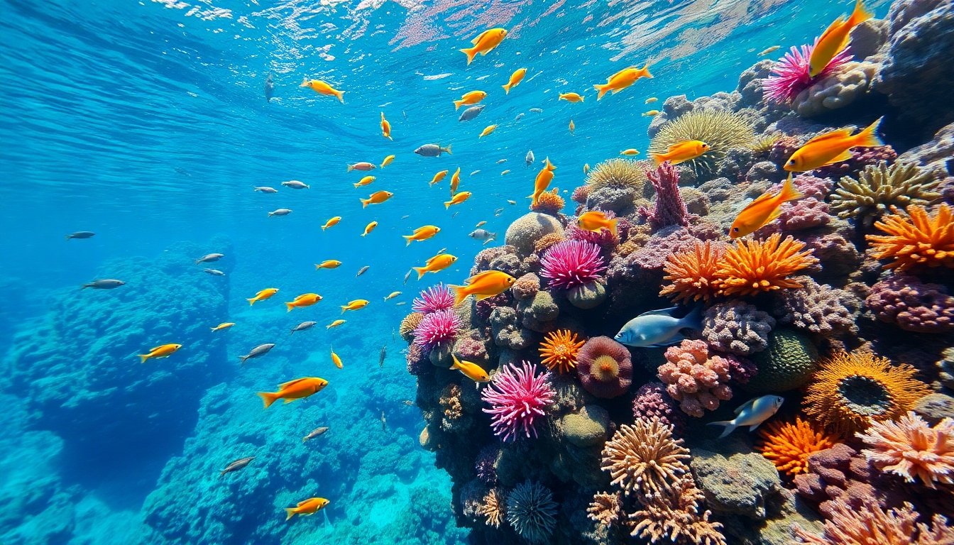 Recife de coral filipino