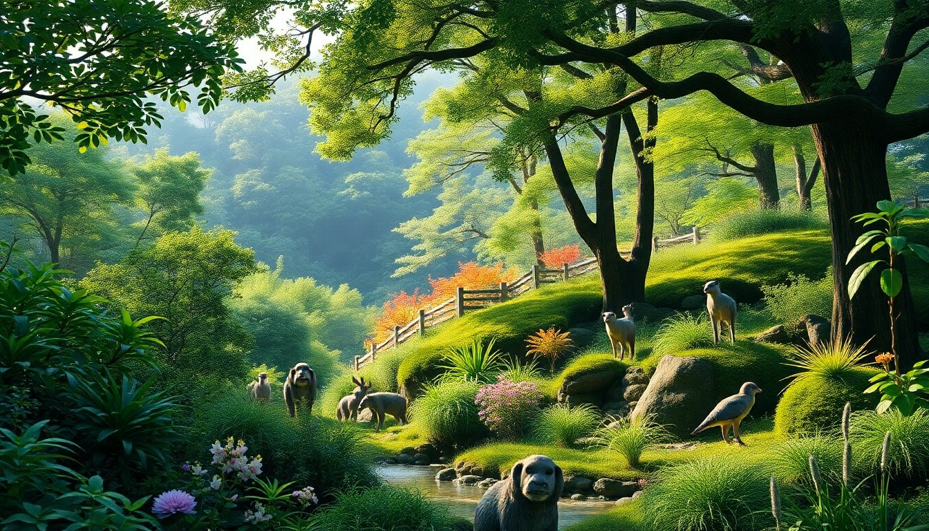 Reserva natural en Japón