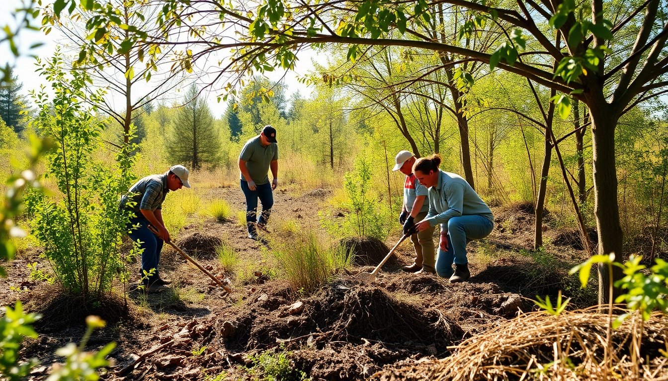 Restauración de hábitats naturales