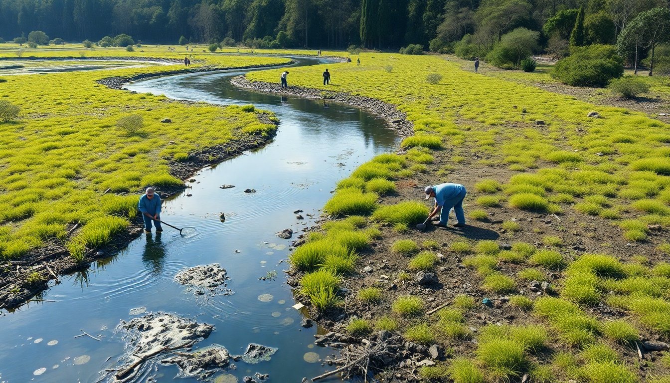 Restauración de humedales en Japón