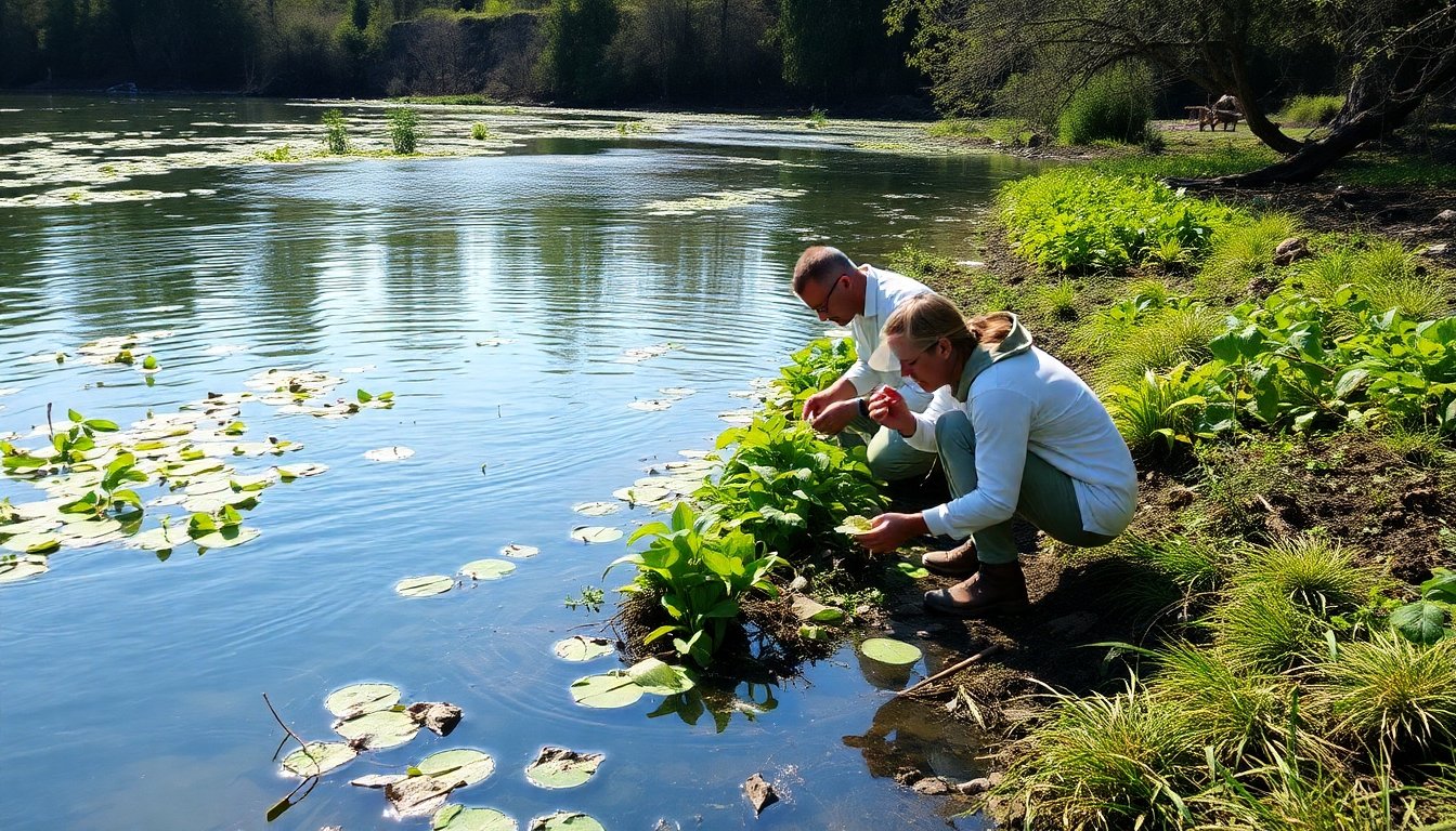 Restauración de un ecosistema acuático