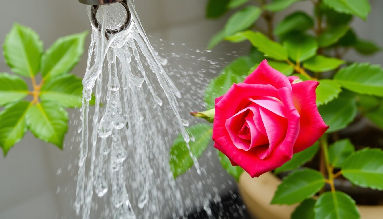 Rosa de Jericó riego adecuado