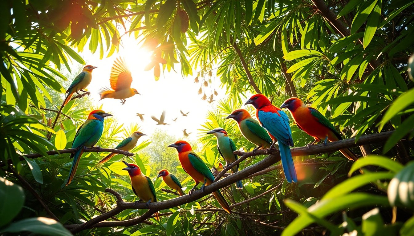 Secretos de aves en Guyana