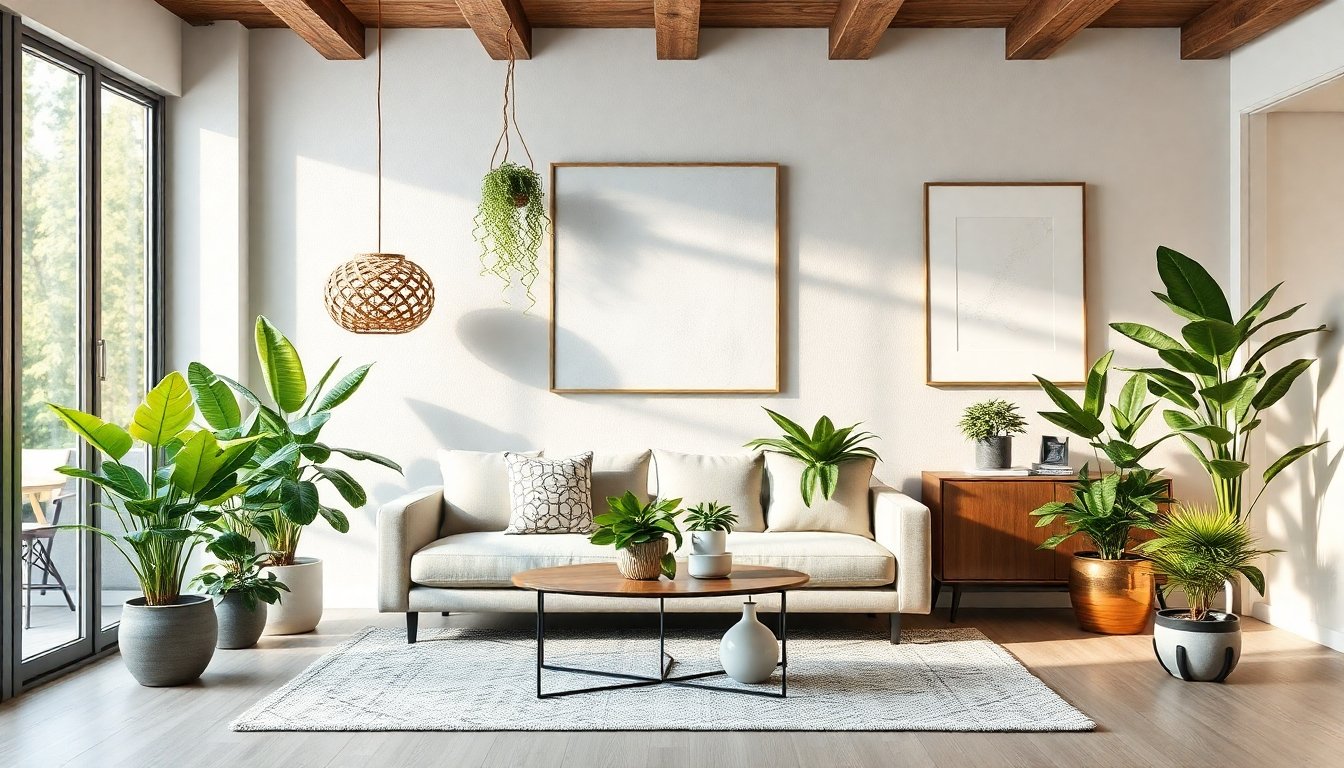 Selección de plantas decorativas