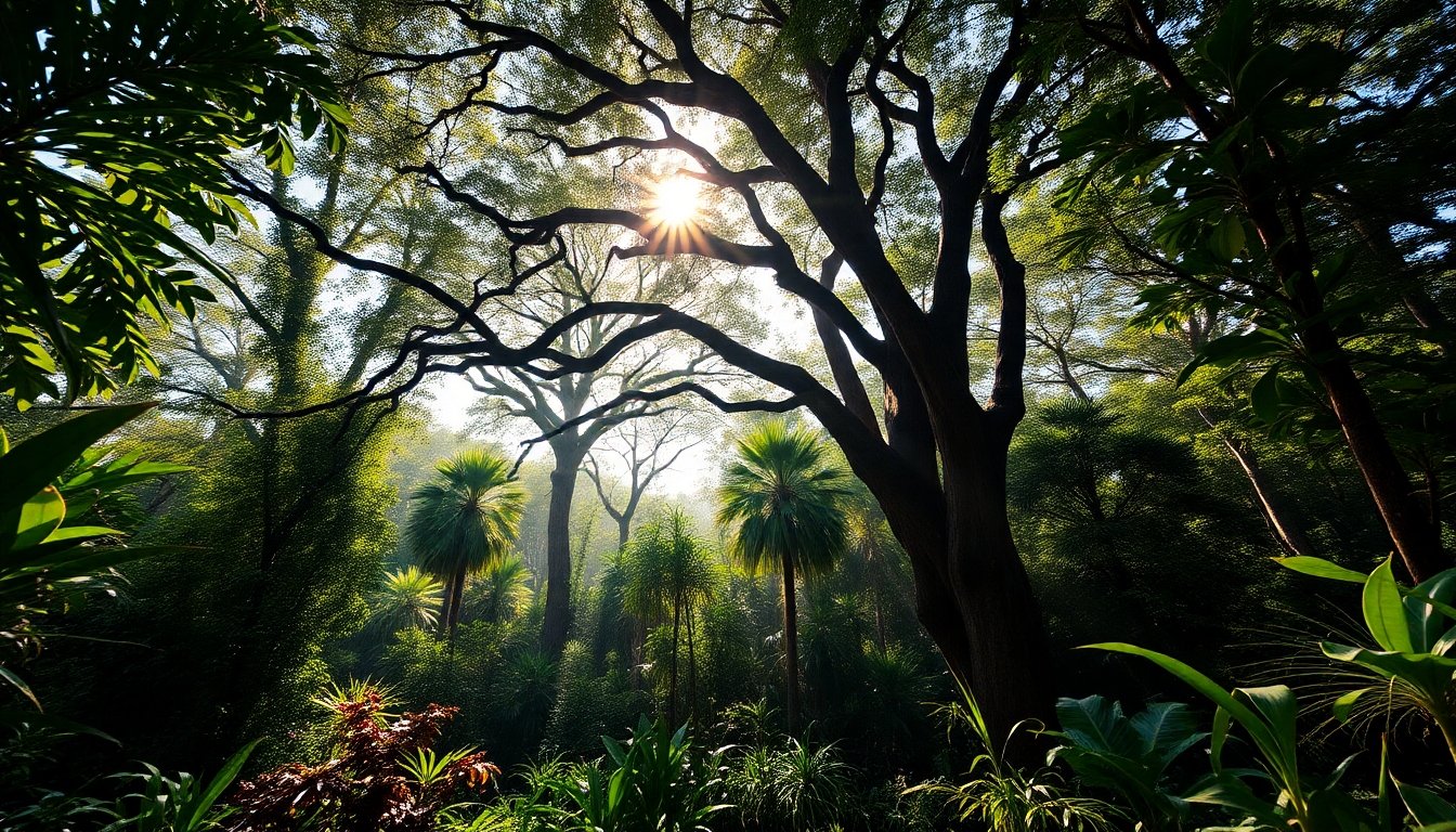 Selva tropical en Mozambique